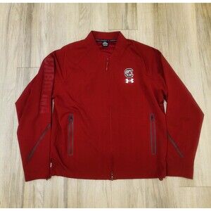 Under Armour South Carolina Gamecocks Full-Zip Jacket Mens Large College Garnet